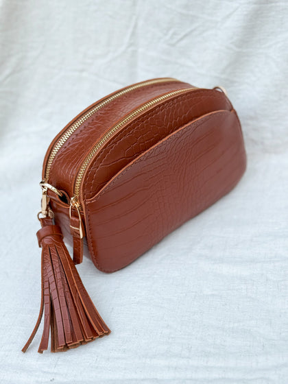 Aria cognac croco – COCOPAT