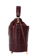 Alecta bordeaux croco