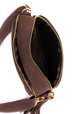 PRE ORDER - Aria brown suede