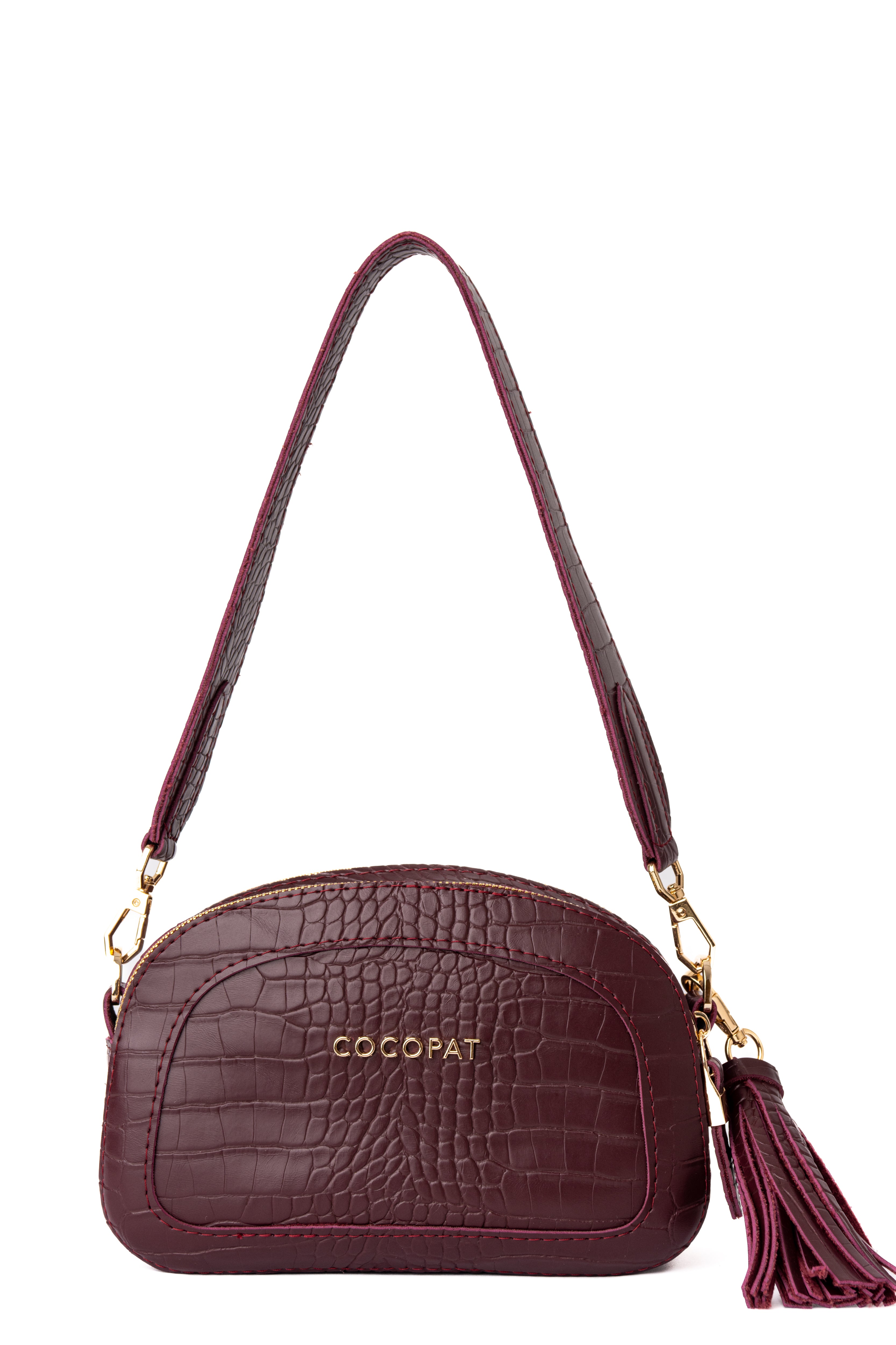 Aria bordeaux croco – COCOPAT