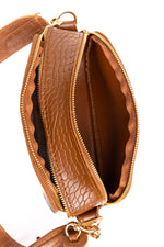 Aria cognac croco