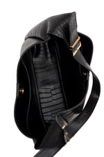 PRE ORDER - Elara black croco