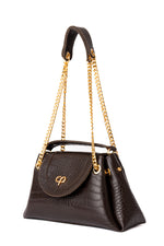 Mini Tia chocolate croco