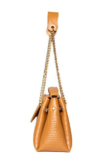 PRE ORDER - Mini Tia camel croco – COCOPAT