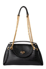 PRE ORDER - Mini Tia black croco