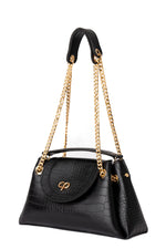 PRE ORDER - Mini Tia black croco