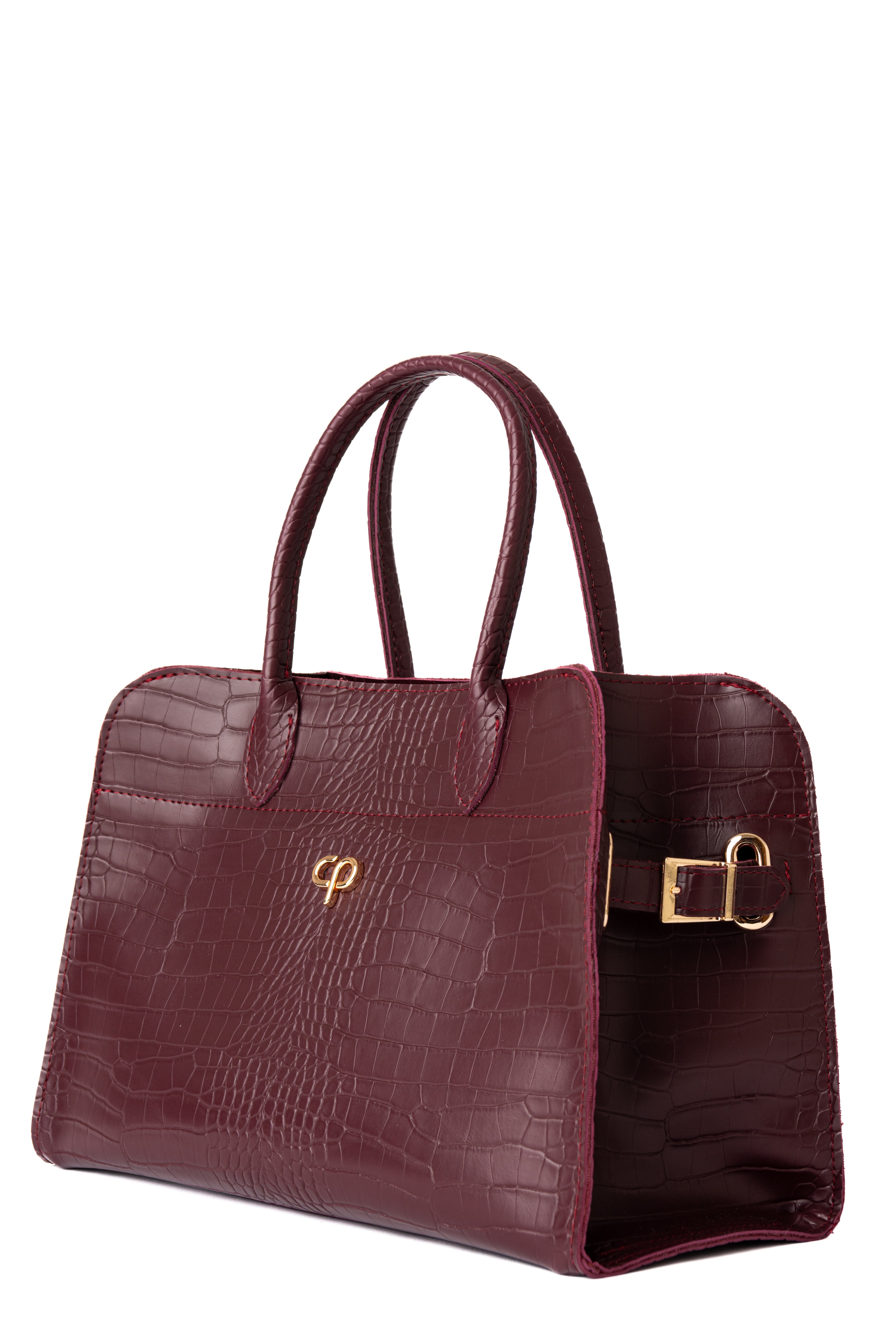 Olivia bordeaux croco – COCOPAT