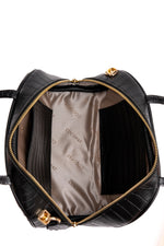 Rhea black croco