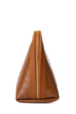 Toiletry bag cognac size S